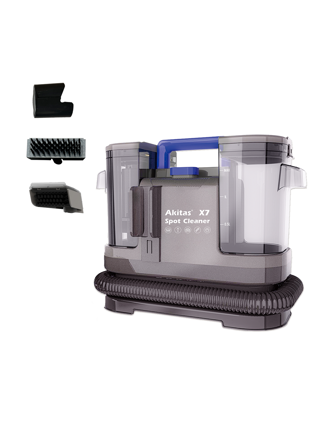 Akitas X7 Spot Cleaner with 115ml Self-Cleaning Function（X7）